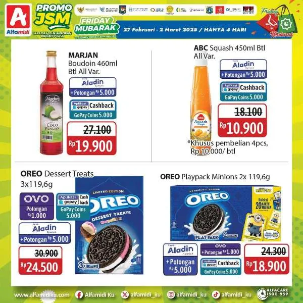 Promo JSM Alfamidi Periode 27 Februari-2 Maret 2025