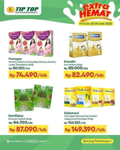 Promo Tip Top Ekstra Hemat 20-30 Juni 2025
