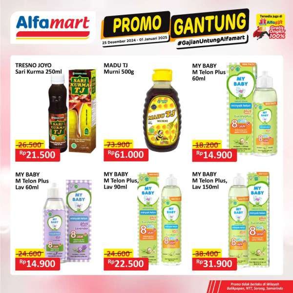 Promo Alfamart Gantung 25 Desember 2024-1 Januari 2025