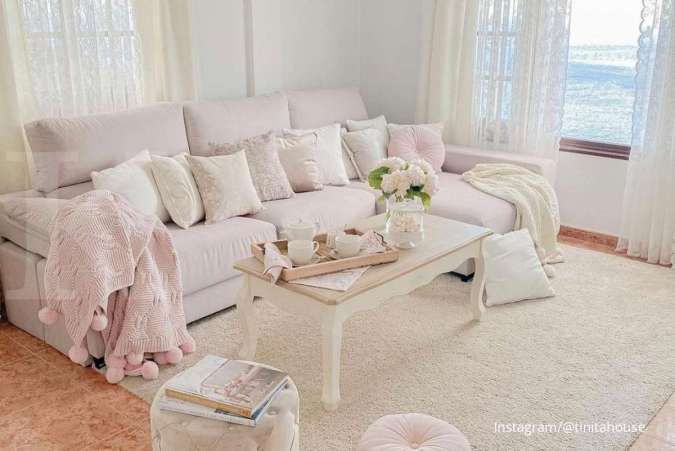 4 Inspirasi Interior Rumah Shabby Chic, Manis, dan Cantik