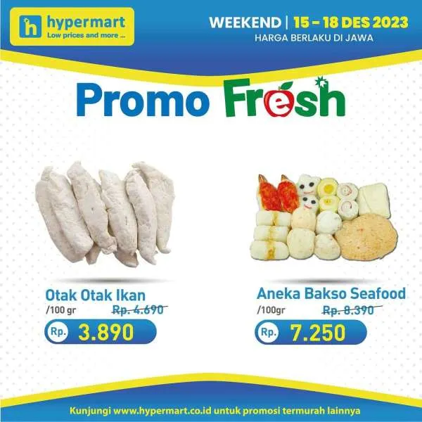 Promo JSM Hypermart Hyper Diskon Weekend Periode 15-18 Desember 2023