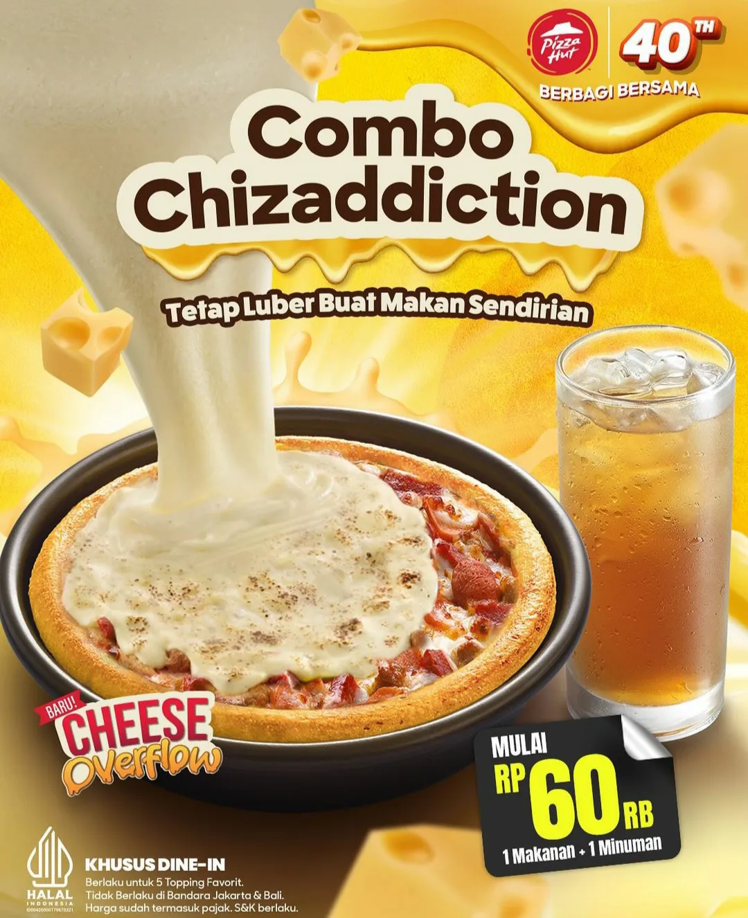 Pizza Hut paket Combo Chizaddiction