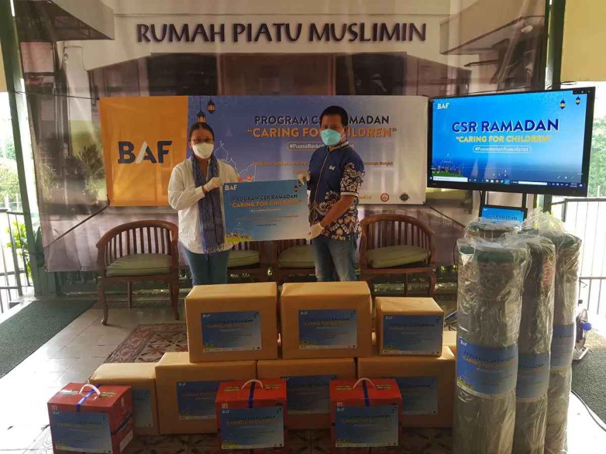 Melalui program caring for children, BAF beri bantuan pada anak-anak Indonesia