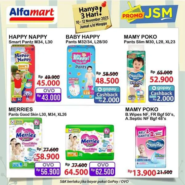 Katalog Promo JSM Alfamart Terbaru 10-12 November 2023