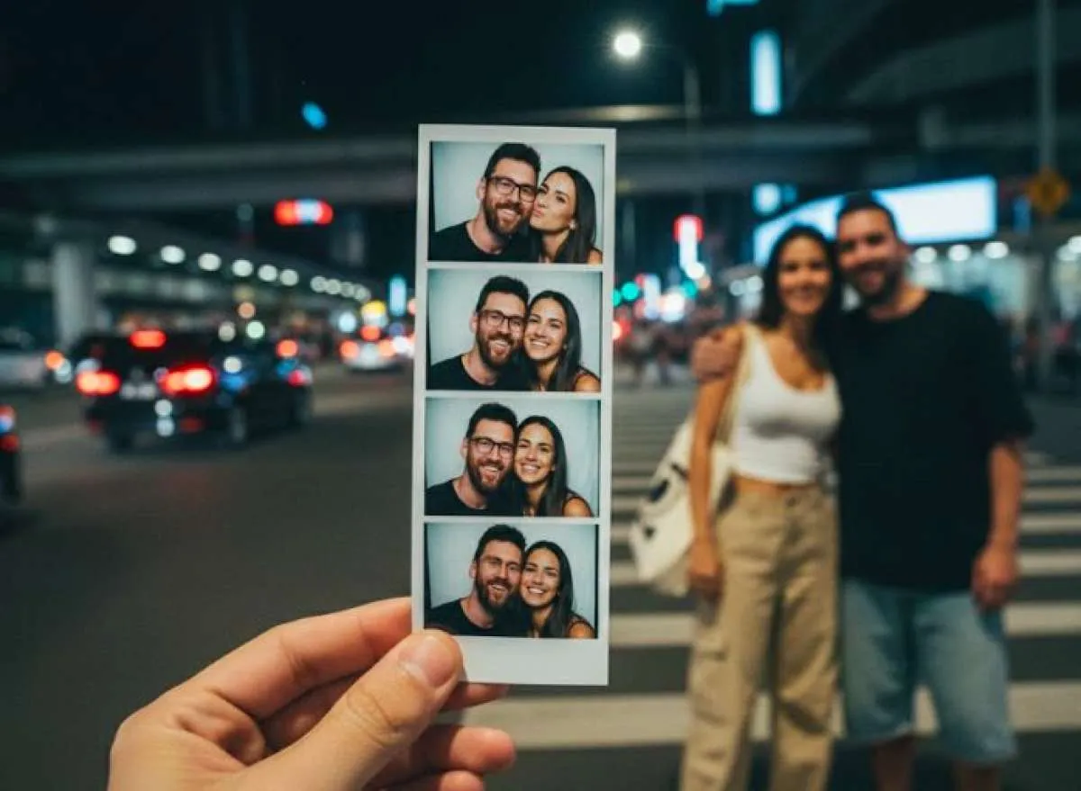 Intip Prompt Gemini AI untuk Gaya Photobooth Strip 4 Frame Bersama Pasangan