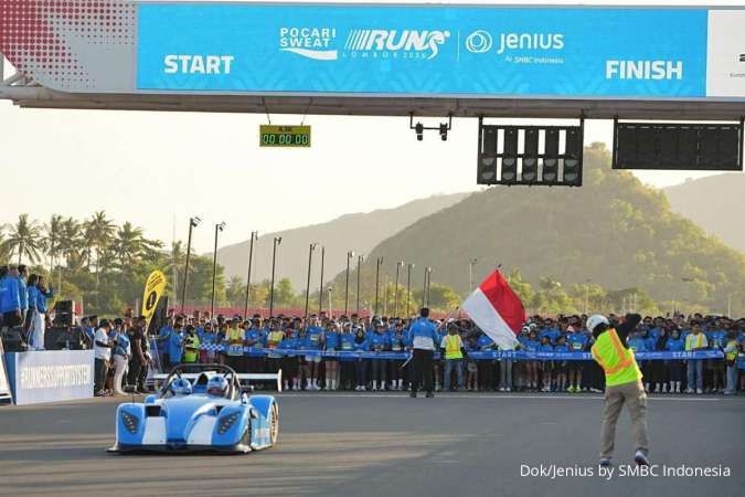 Jenius Perkuat Posisi di Segmen Lifestyle Banking Melalui POCARI SWEAT Run