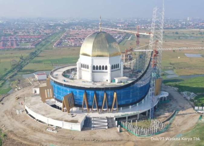 Hampir Rampung, Progres Proyek Medan Islamic Centre Garapan Waskita Sudah 92%