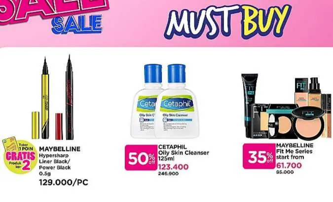 Promo Watsons Sale Beauty Deals Diskon s/d 70% Periode 24-27 Maret 2022