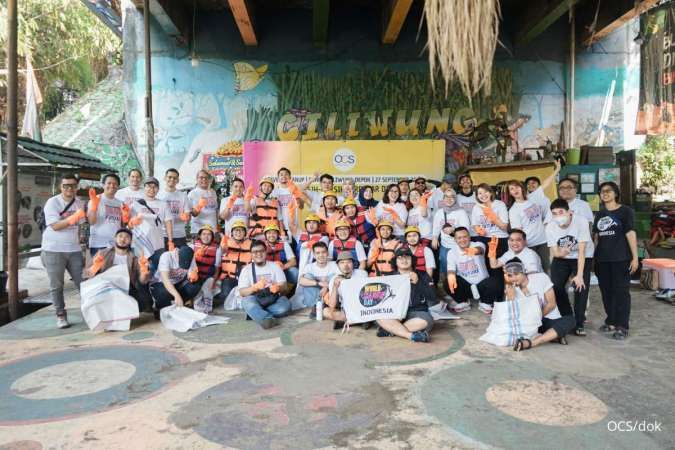 OCS Gandeng World Cleanup Day Indonesia Kuatkan Komitmen pada Program Keberlanjutan
