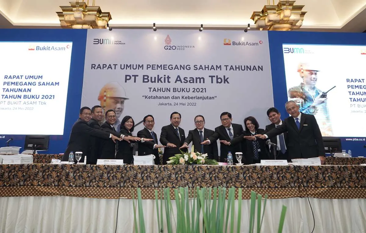 Ini Alasan Bukit Asam (PTBA) Gelontorkan 100% Laba Bersih 2021 untuk Dividen