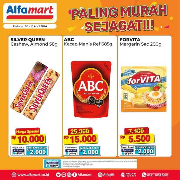 Promo Alfamart Paling Murah Sejagat Periode 8-15 April 2024, Promo Sambut Lebaran