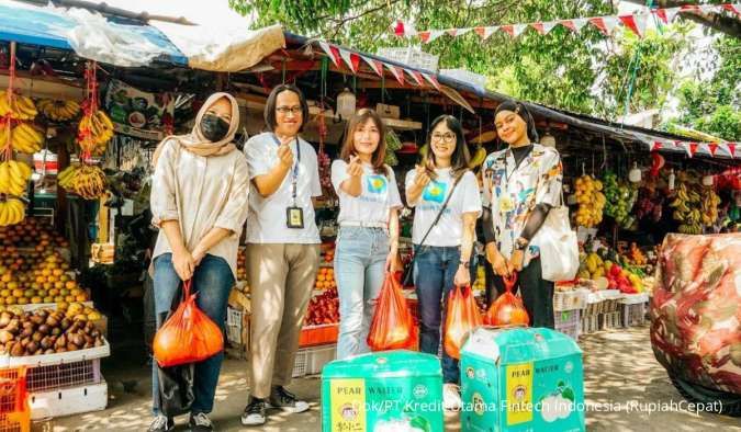 RupiahCepat & Pita Kuning Berikan Bantuan Kebutuhan Pokok untuk Anak Penderita Kanker