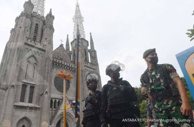 Operasi Lilin Nataru, Polri Amankan 39.495 Gereja di Seluruh Indonesia