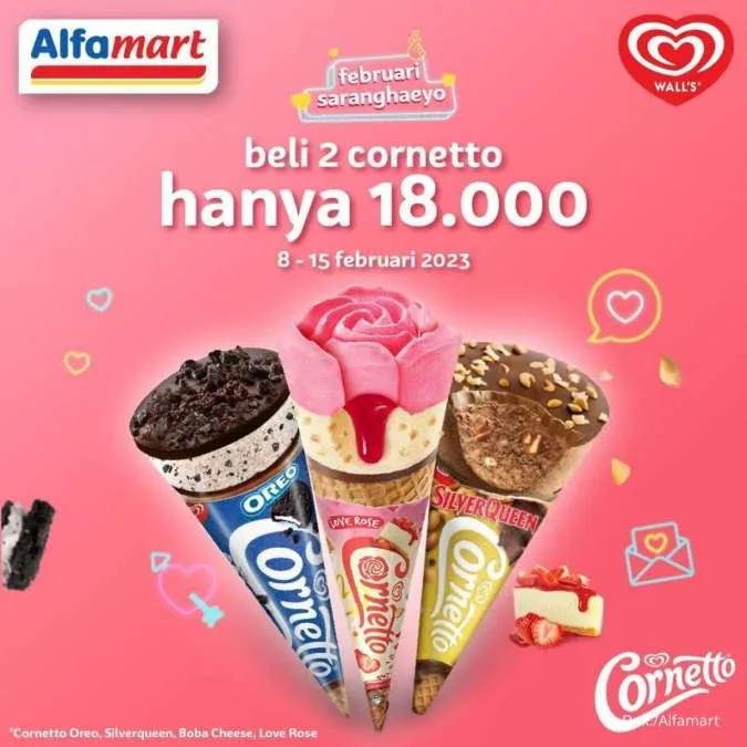 Promo Alfamart Edisi Valentine Periode s/d 15 Februari 2023