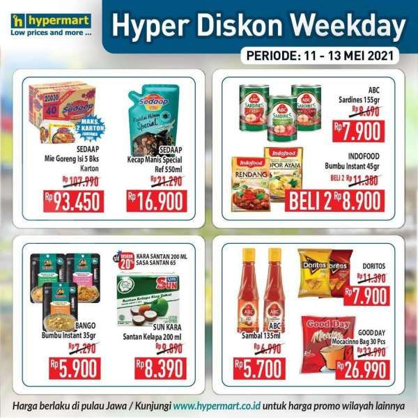 Paling baru! Promo Hypermart weekday 11-13 Mei 2021, Hyper Diskon