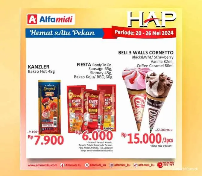 Promo Alfamidi Hemat Satu Pekan Periode 20-26 Mei 2024