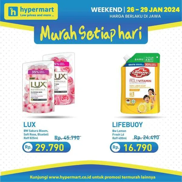 Promo JSM Hypermart Hyper Diskon Weekend Periode 26-29 Januari 2024