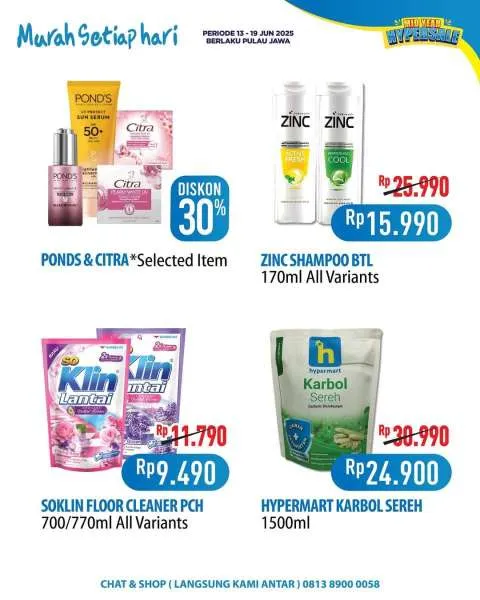Promo JSM Hypermart Hyper Diskon Weekend Periode 13-16 Juni 2025