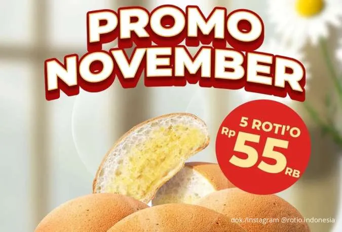 Kumpulan Promo Roti'O Periode November 2025, Nikmati Diskon hingga Paket Hematnya