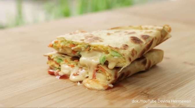 Resep Tortilla Egg Sandwich yang Enak untuk Sarapan, Simpel Banget Cuma 5 Menit