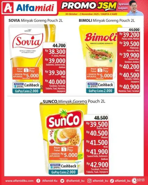 Promo JSM Alfamidi Hanya 4 Hari Periode 30 Oktober-2 November 2025