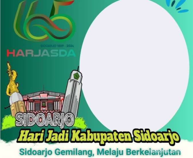 Twibbon Hari Jadi Sidoarjo 165