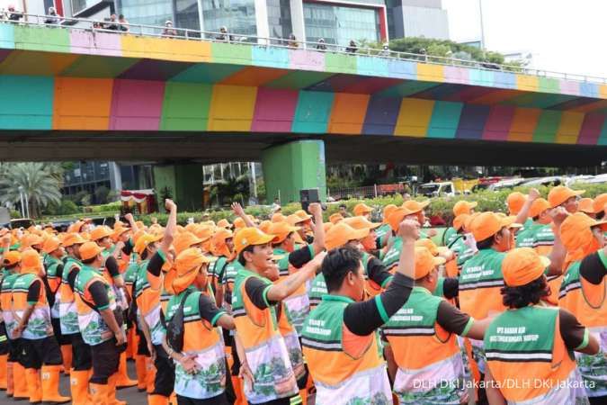 DLH Kerahkan 2.906 Petugas untuk Jaga Kebersihan Jakarta Saat Lebaran
