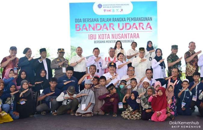 Kemenhub & Masyarakat Gelar Doa Syukur Pembangunan Bandara IKN Telah Dimulai