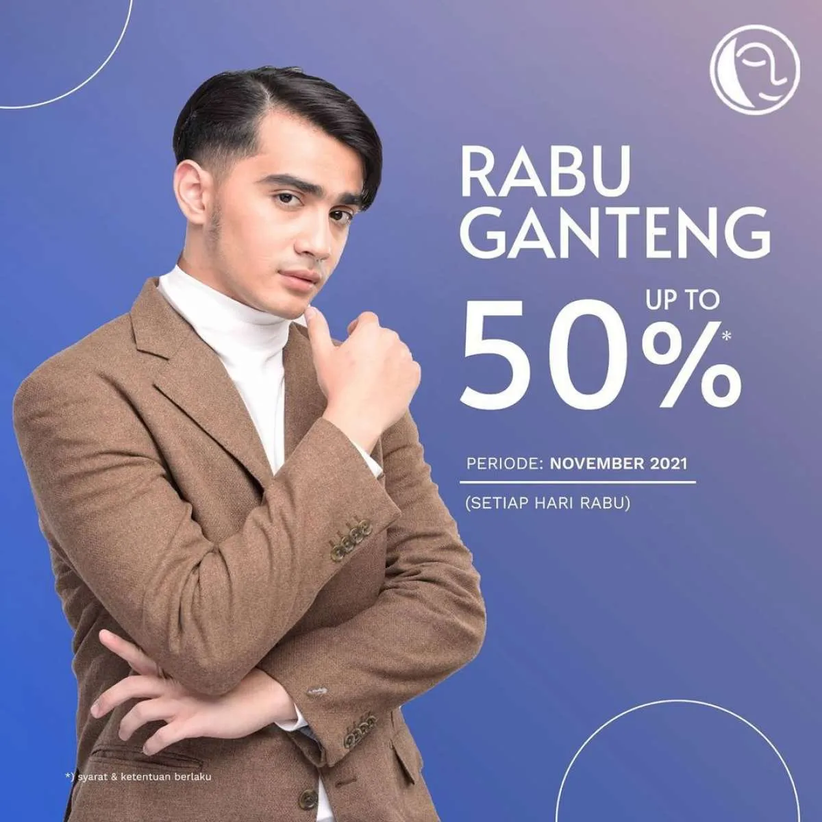 Promo Rabu Ganteng Periode November di Klinik Natasha, Perawatan Pria Diskon s/d 50%