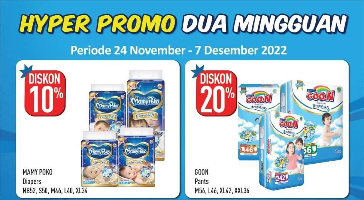 Promo Hypermart Dua Mingguan sampai 7 Desember 2022, Harga Spesial untuk Susu Anak