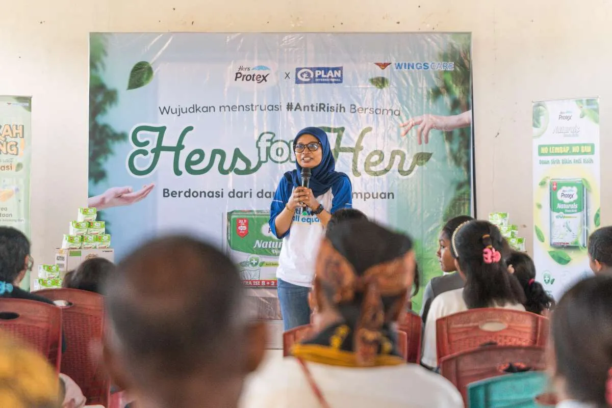 Donasi Pembalut Hers Protex Naturals Daun Sirih  Bantu Wujudkan Menstruasi Anti Risih