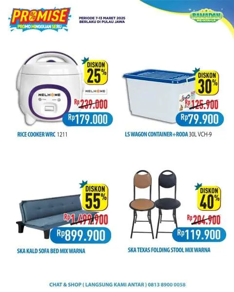 Promo JSM Hypermart Hyper Diskon Weekend Periode 7-10 Maret 2025