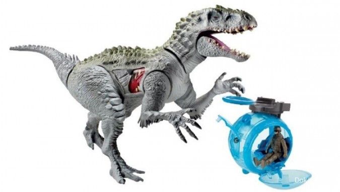 Tahun depan, Mattel produksi mainan Jurassic