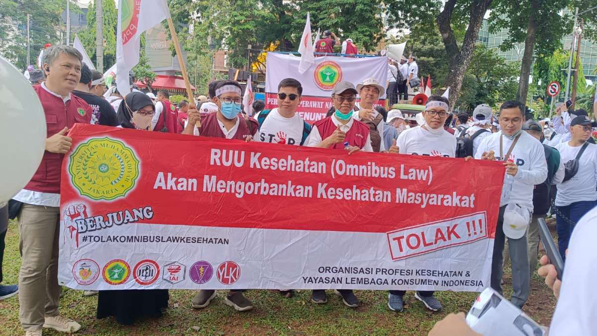 Tenaga dan Organisasi Medis Menolak RUU Kesehatan