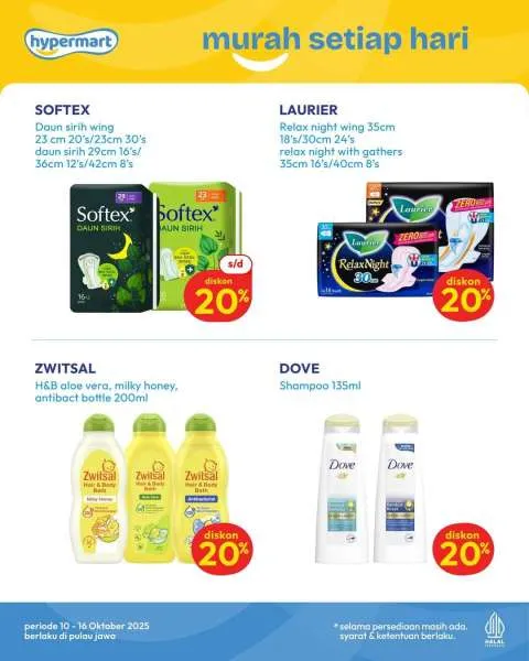 Promo JSM Hypermart Weekend Periode 10-13 Oktober 2025