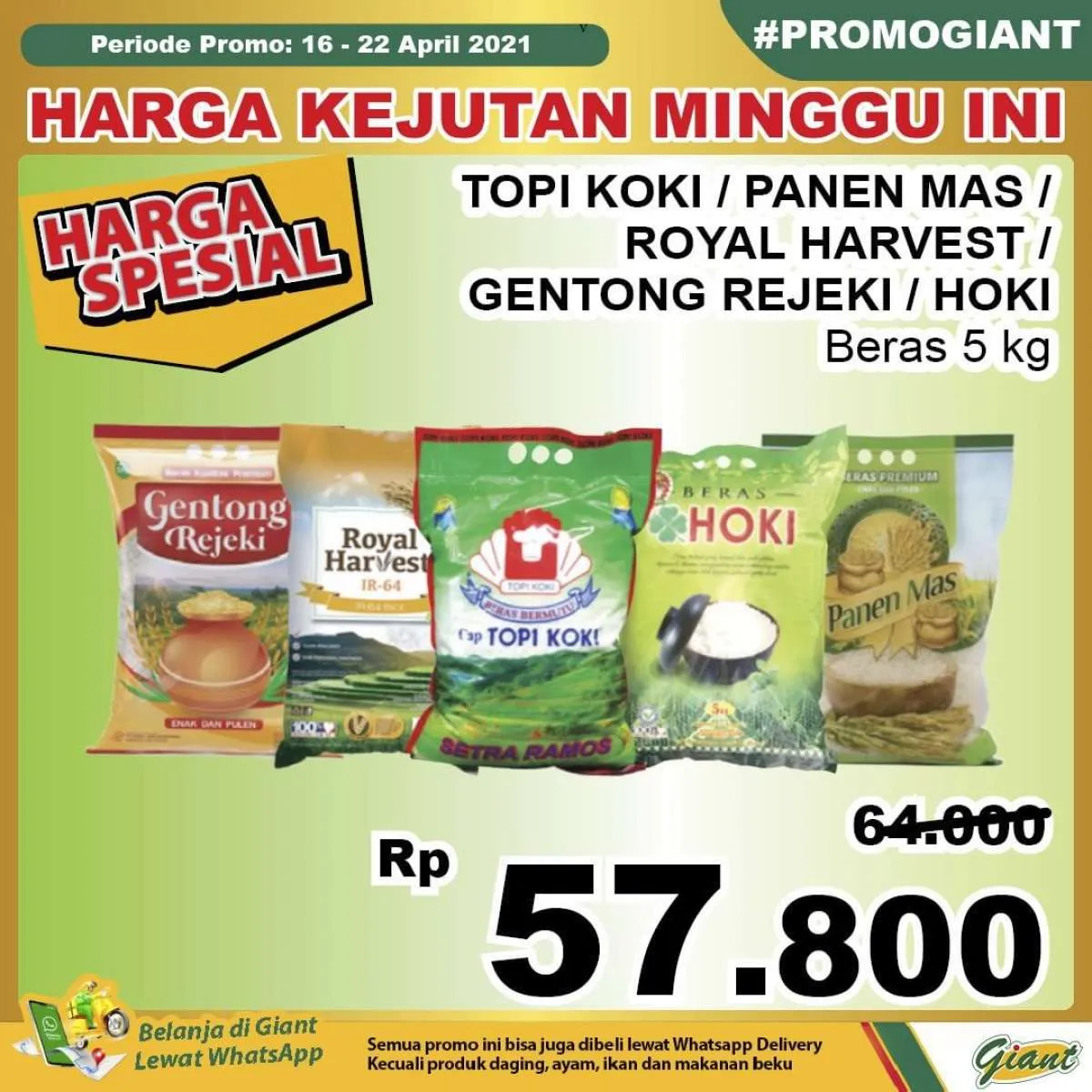Cek promo JSM Giant 16 April 2021, diskonan mulai 10%-35%!