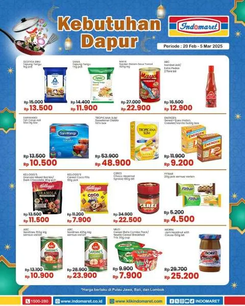 Promo Indomaret Super Hemat Periode 20 Februari-5 Maret 2025