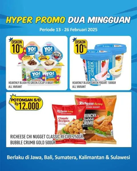 Promo Hypermart Dua Mingguan Periode 13-26 Februari 2025