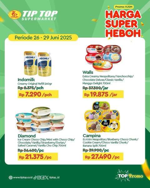 Promo KJSM Tip Top 26-29 Juni 2025
