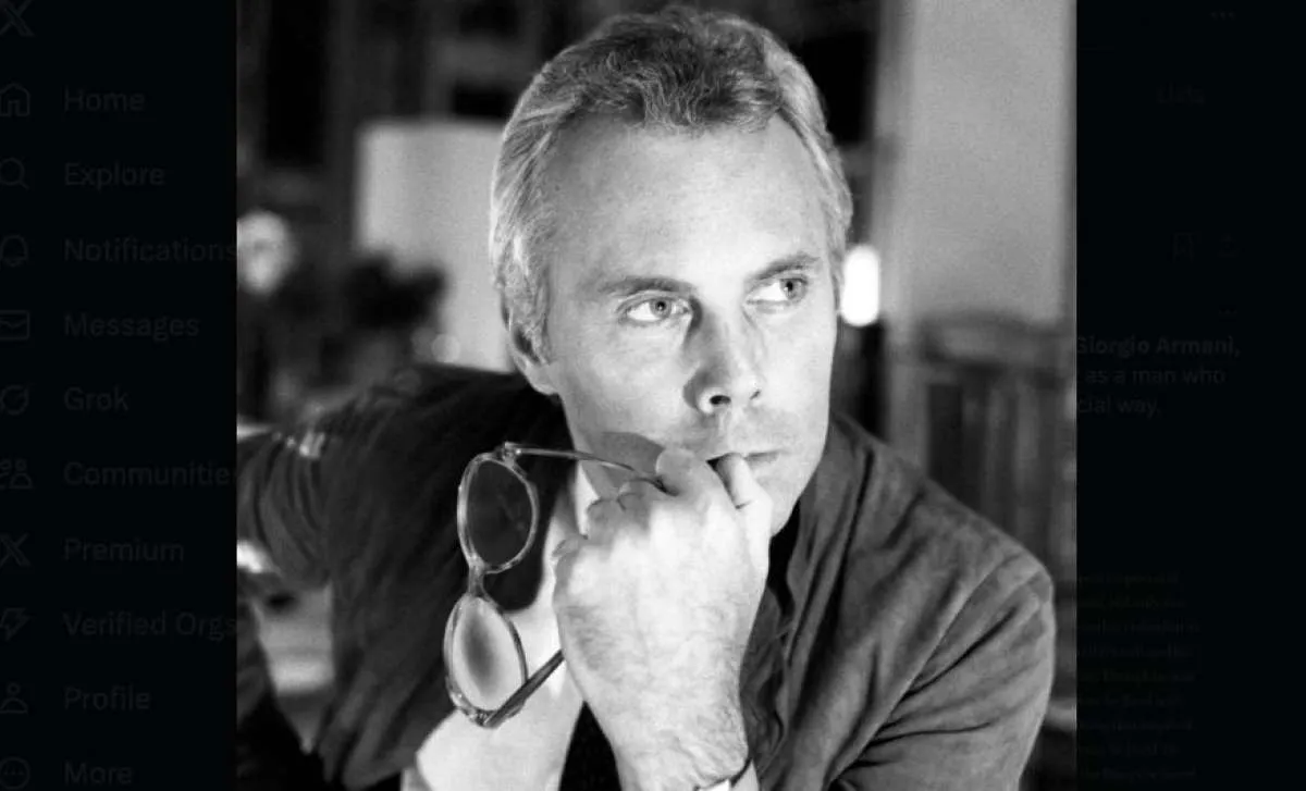 Ini Isi Surat Wasiat Giorgio Armani Atas Kepemilikan Sahamnya 