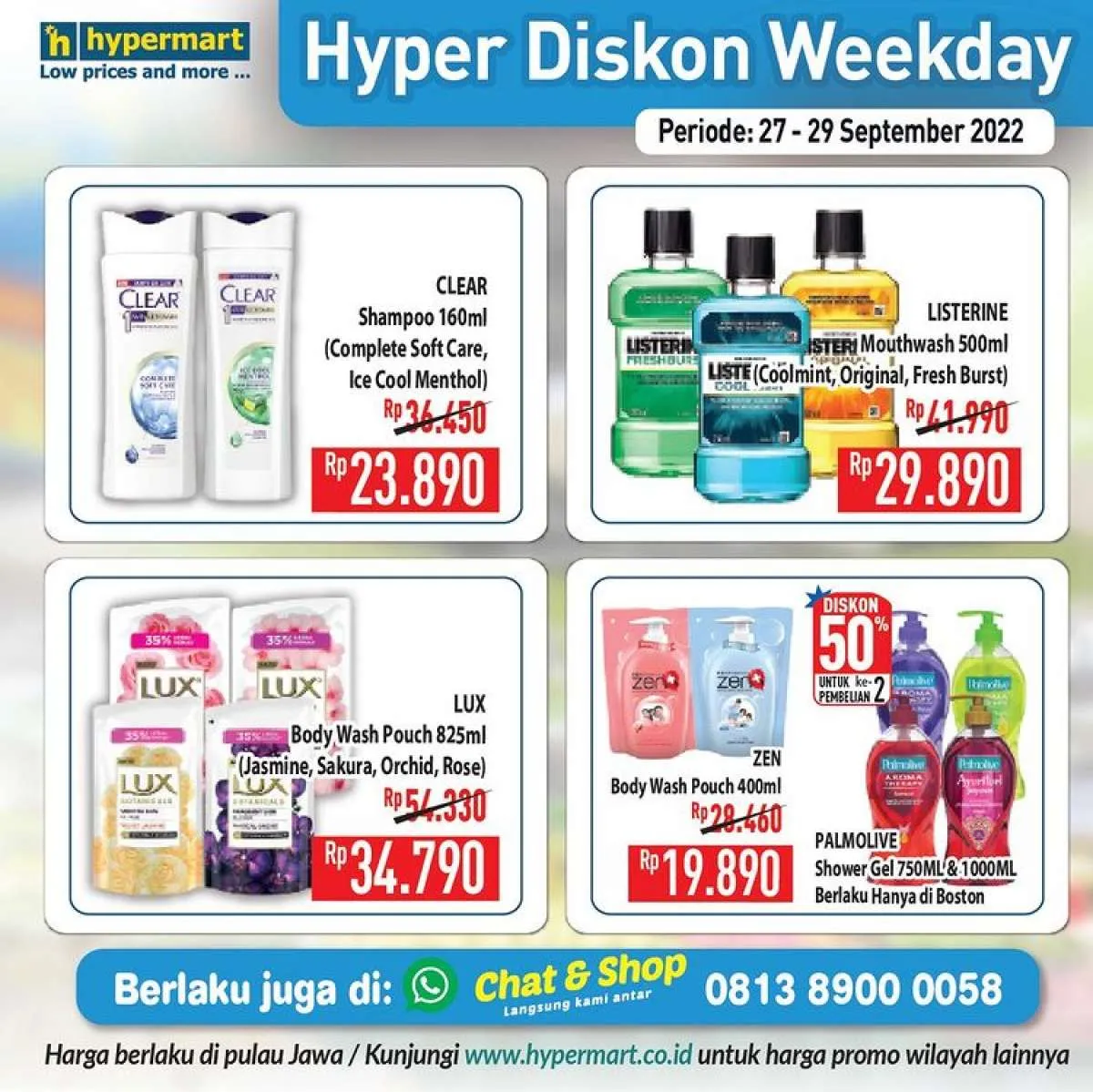 Katalog Promo Hypermart Hyper Diskon Weekday Periode 27-29 September 2022