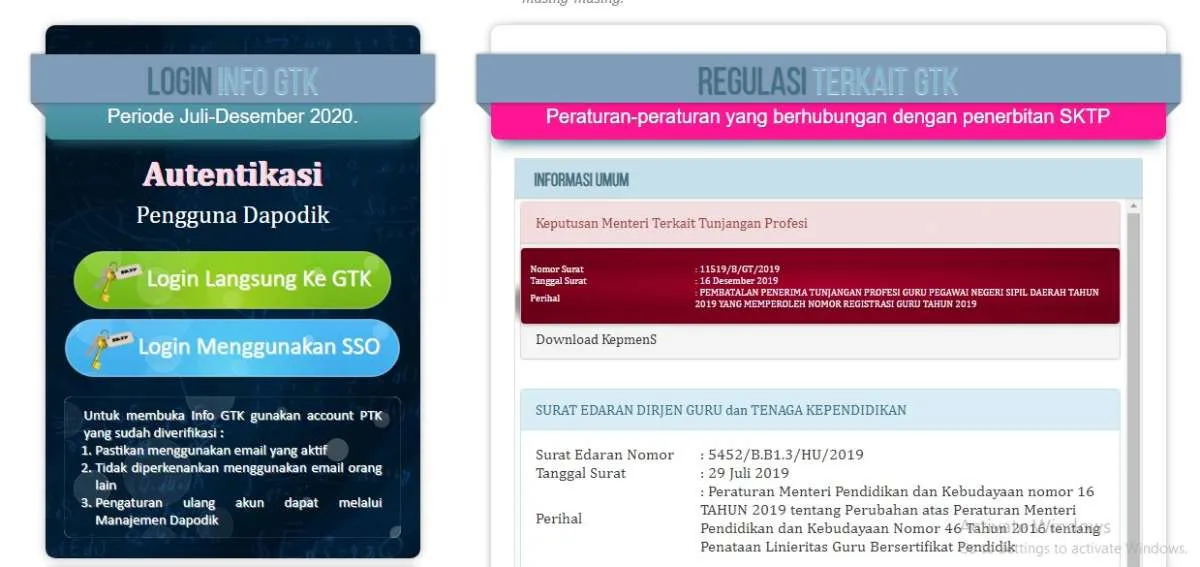 Login info.gtk.kemdikbud.go.id, ini cara mencairkan BSU Kemendikbud