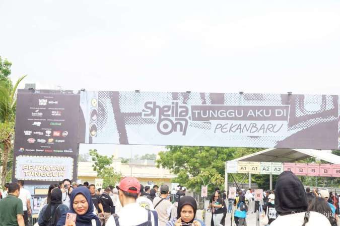 Konser Sheila On7 di Pekanbaru Meriah&Berkesan, bank bjb Mudahkan Nasabah Dapat Tiket