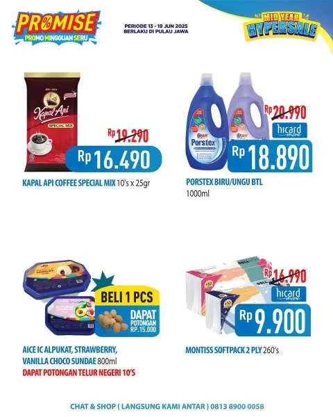 Promo JSM Hypermart Hyper Diskon Weekend Periode 13-16 Juni 2025