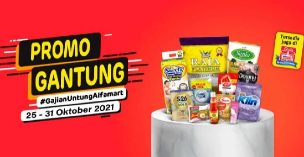 Promo Alfamart gantung 25-31 Oktober 2021, harga lebih murah di promo gajian untung