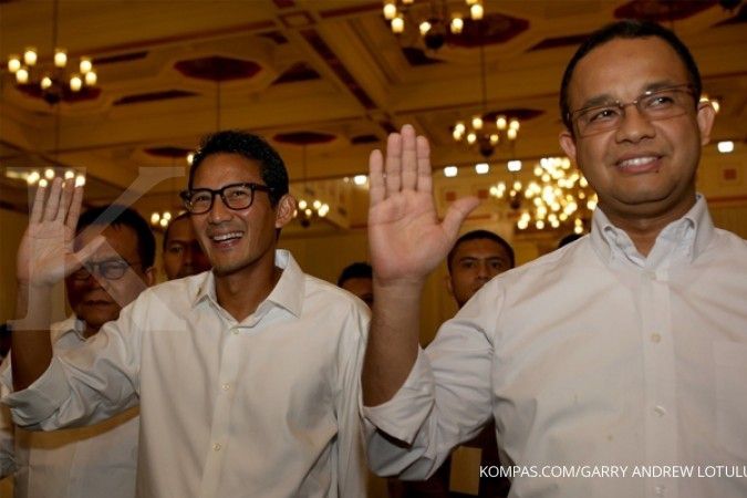 Sandiaga tiru Ahok galang dana dari makan bersama