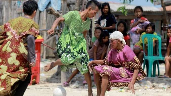 Lomba sepak bola daster