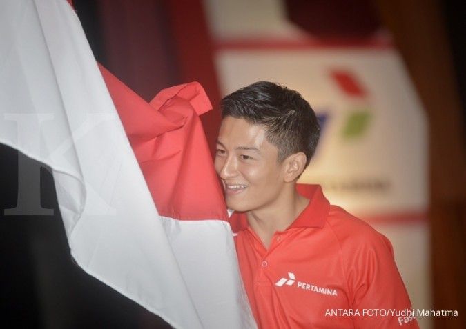 Keluarga Rio Haryanto gelar tumpengan di Solo 