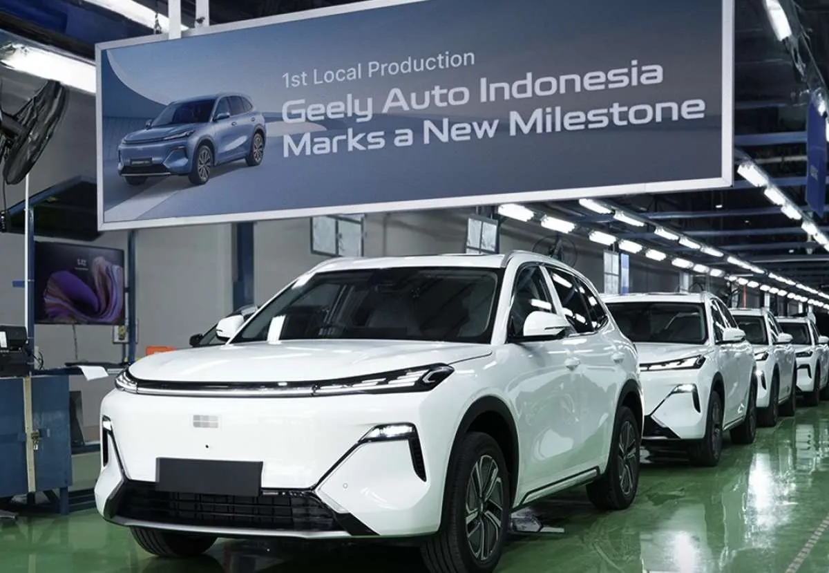 Geely Mulai Produksi Mobil Listrik KD di Purwakarta 2025
