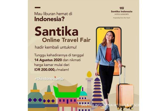 Santika OTF “Rayakan ultah Santika ke-39 dan raih tiket pesawat untuk 2 orang!”